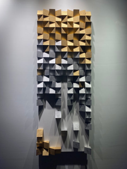 Abstract Wood Wall Art by Woodeometry