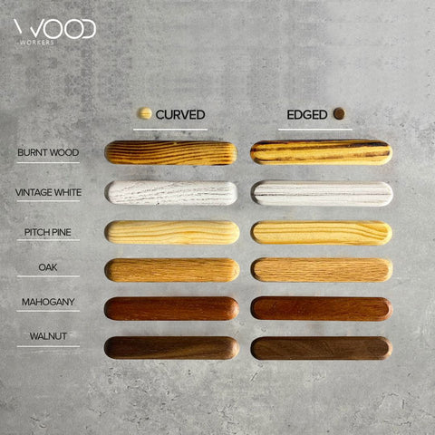 Curved Personalized Wooden Door for iqos 3 duo